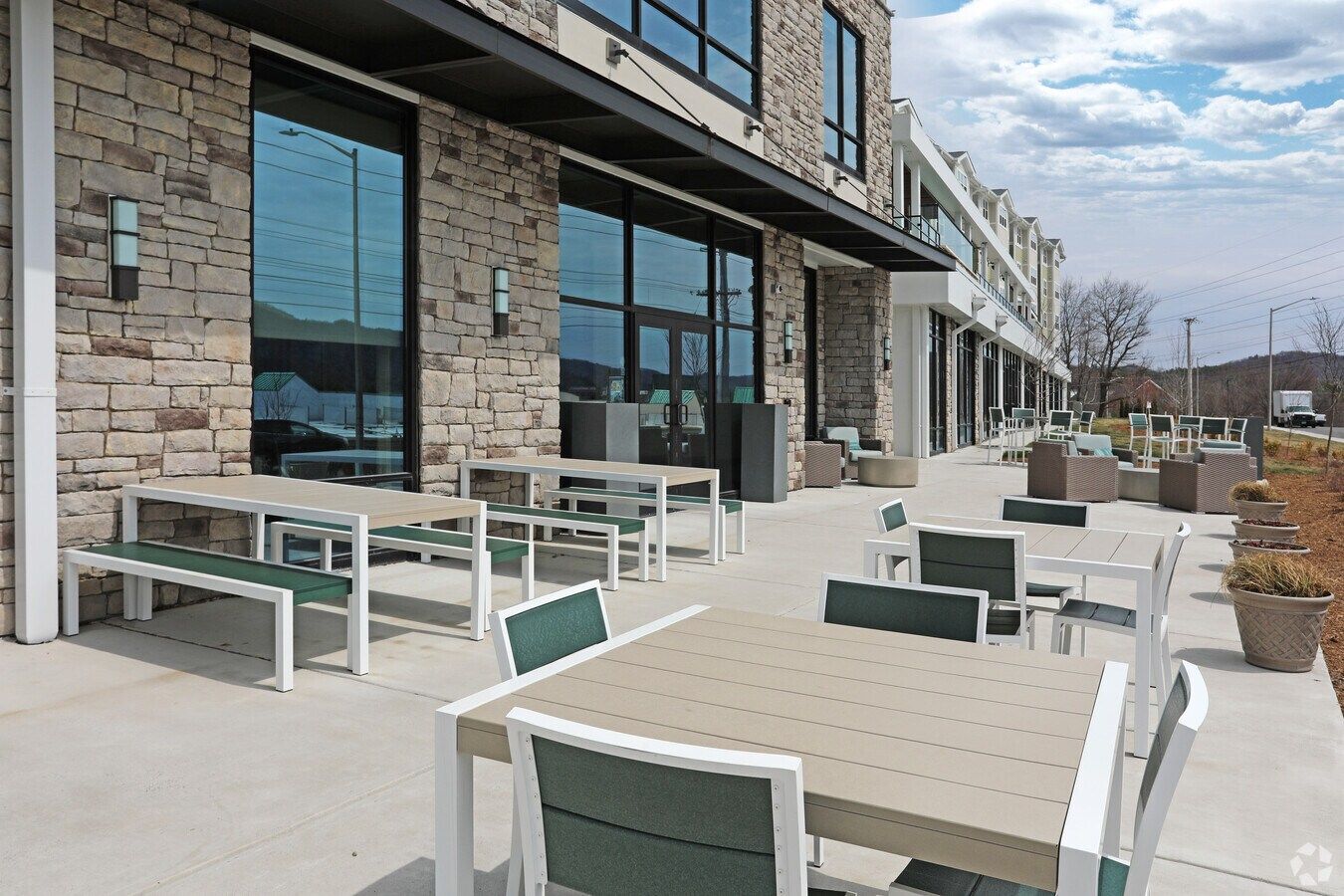 outdoor seating